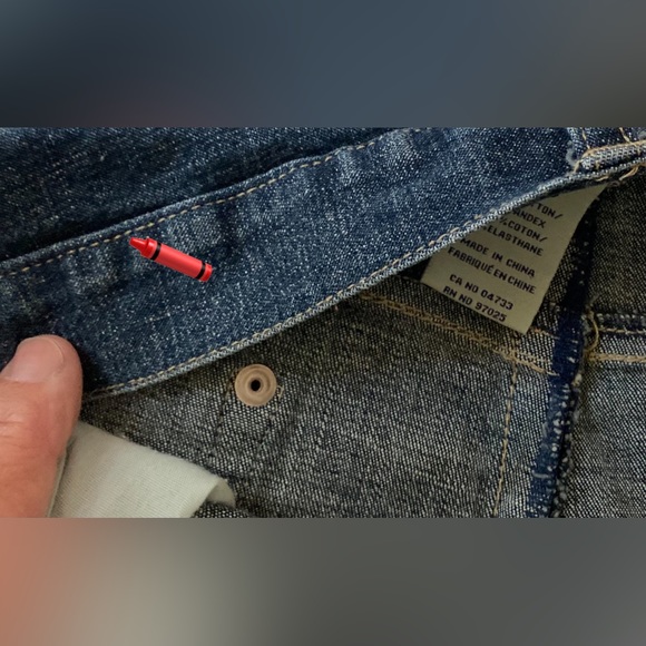 114. GROGGY Denim Skirt - Size 29 - Picture 6 of 6